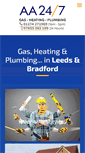 Mobile Screenshot of gas-heating-plumbing.co.uk